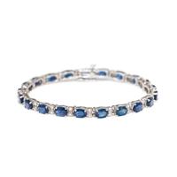 SAPPHIRE AND DIAMOND BRACELET