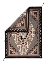 Navajo Two Grey Hills Weaving / Rug