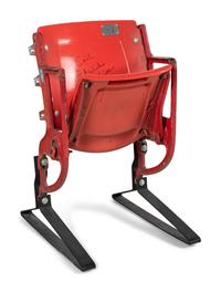 A Tom Glavine Signed Autograph Original Fulton County Stadium Seat Chair