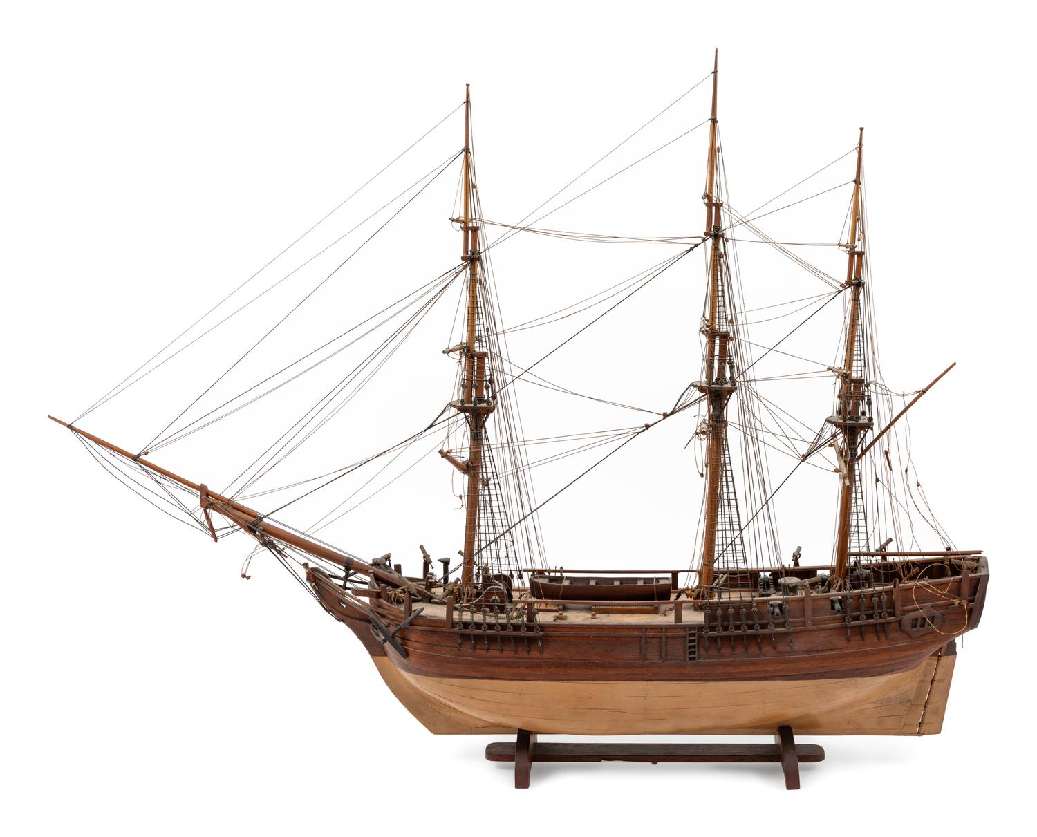 Four Ship Models