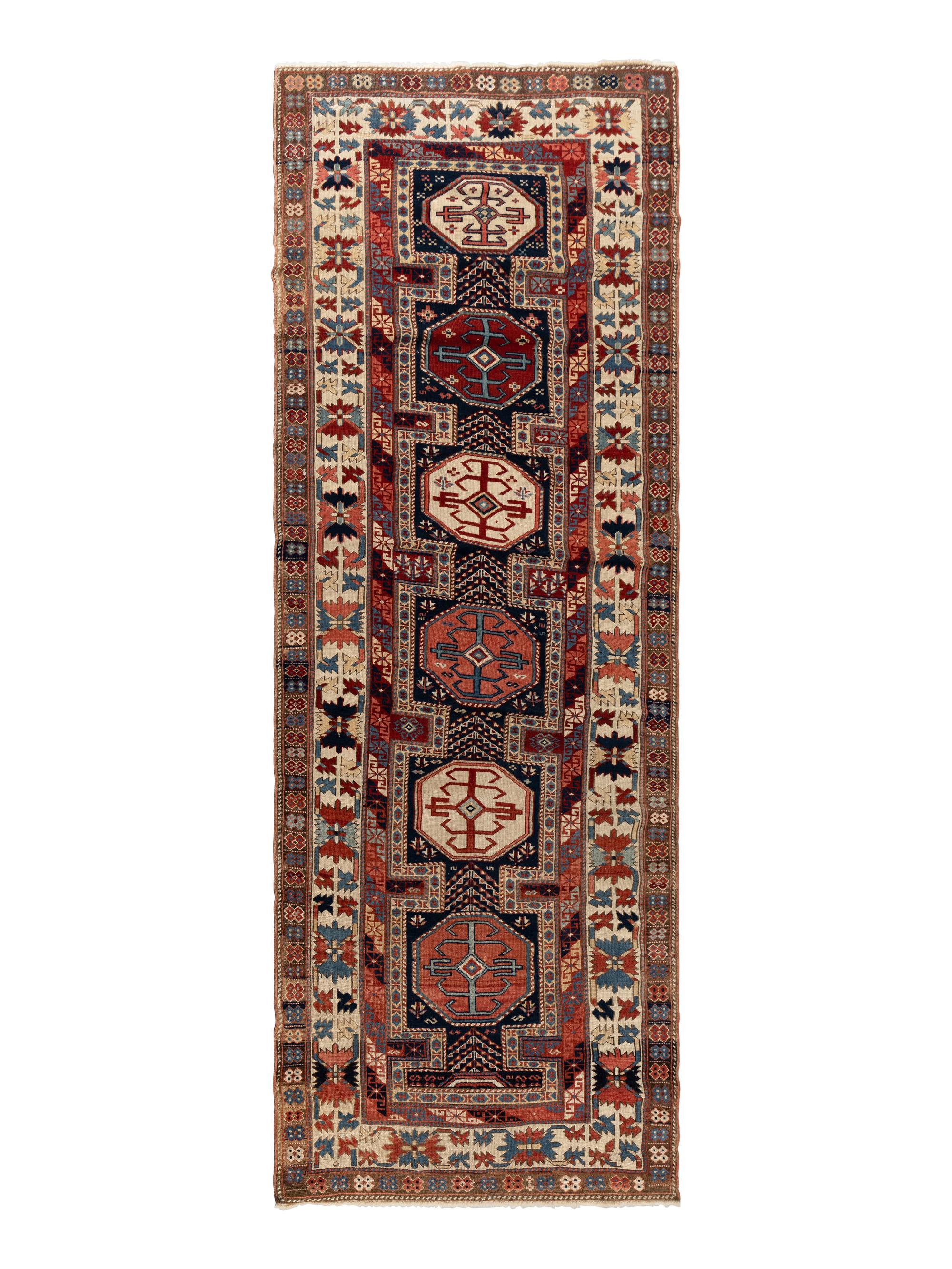 A Kuba Wool Rug