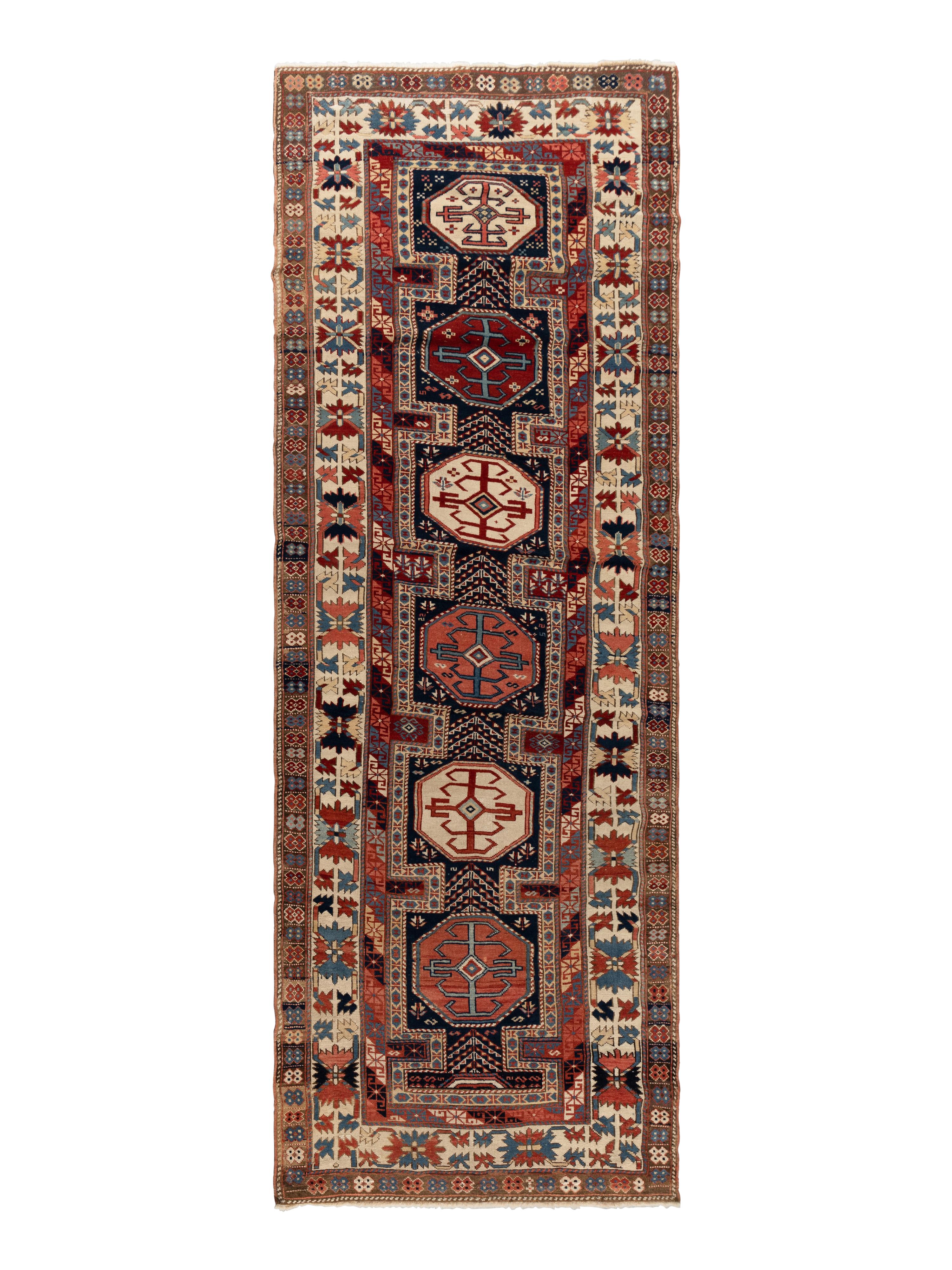 A Kuba Wool Rug