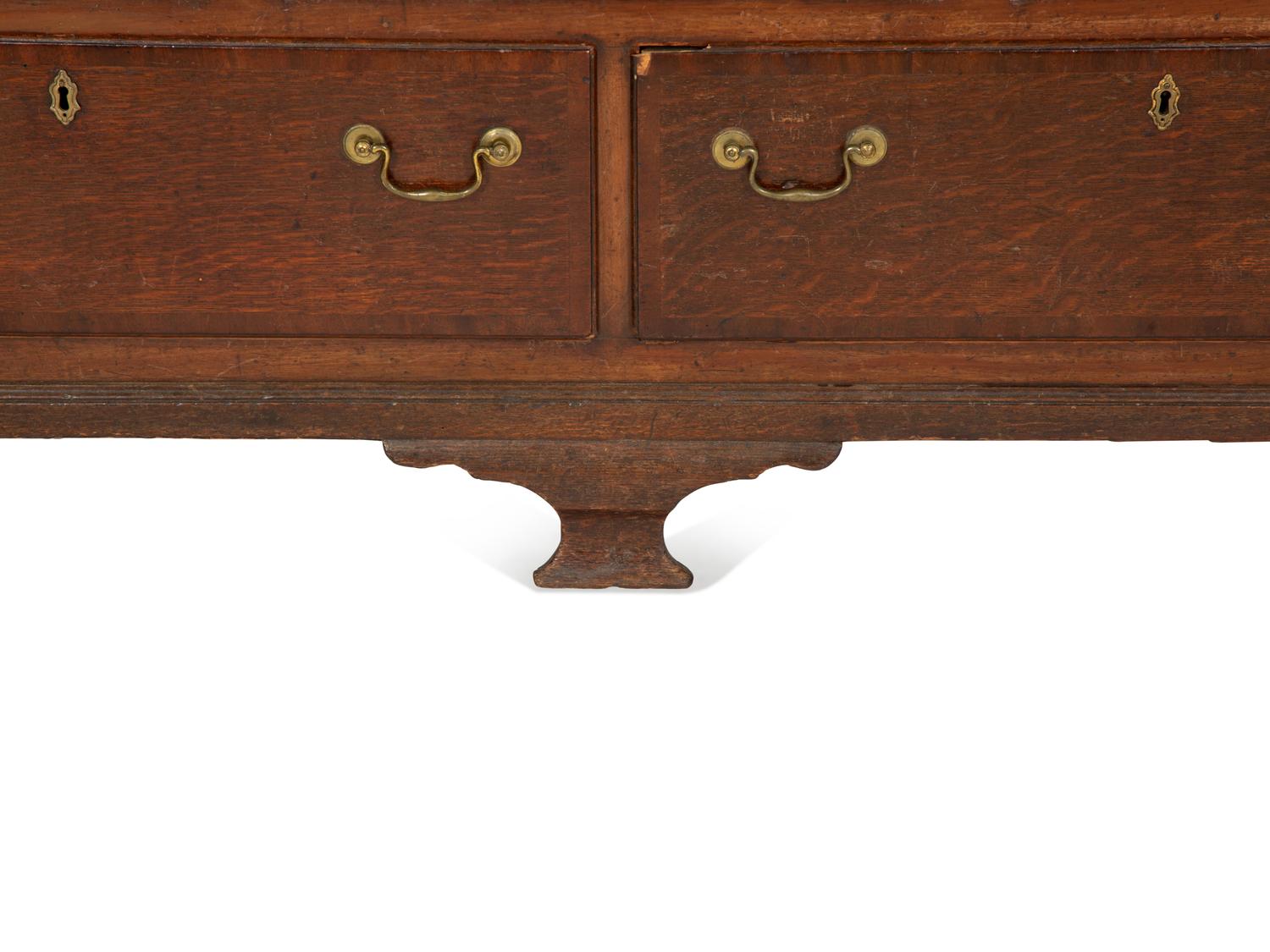 An English Oak Sideboard with Hinged Top
