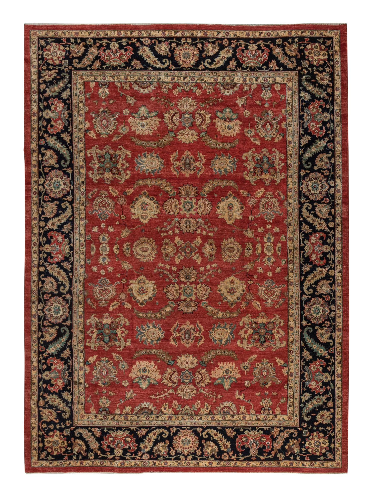 A Sultanabad Style Wool Rug