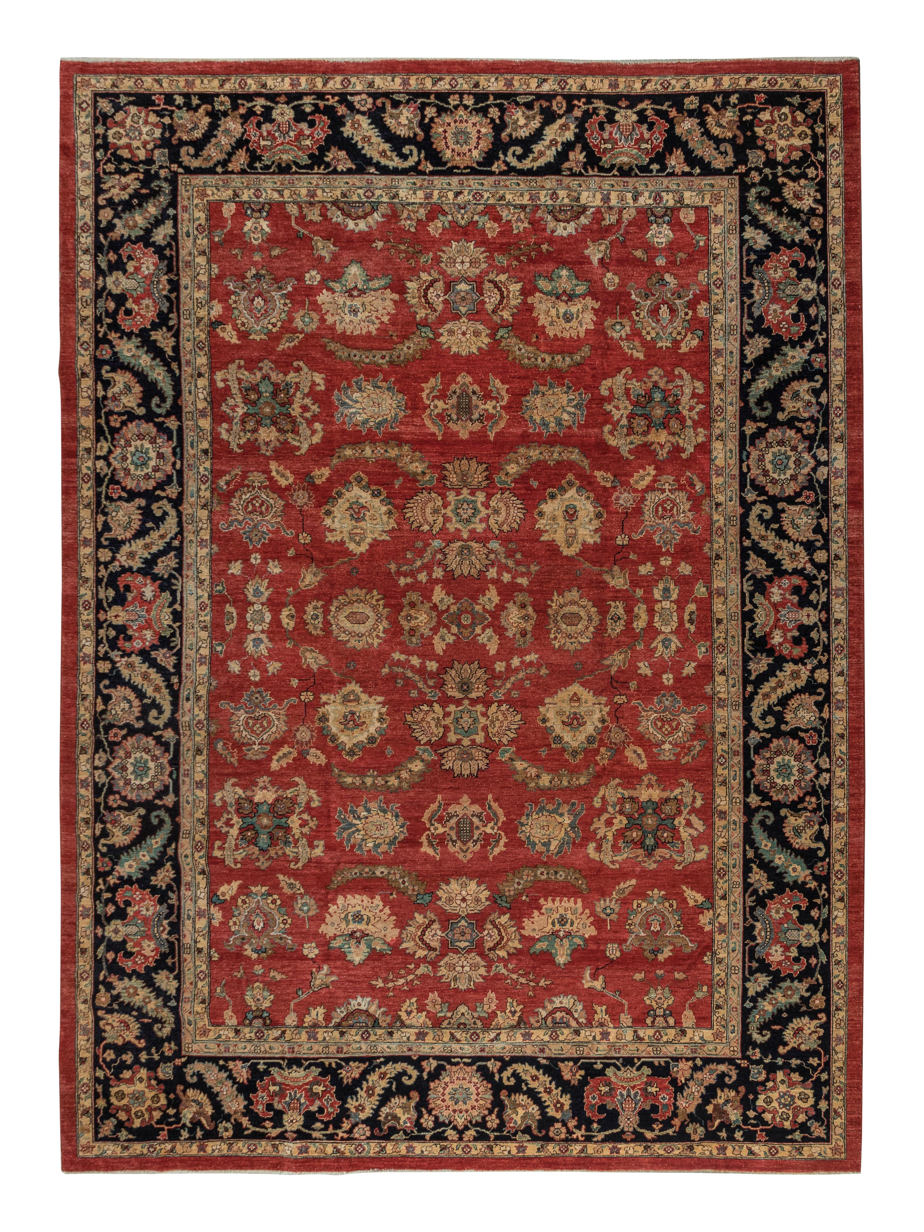 A Sultanabad Style Wool Rug