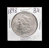An 1898 Morgan $1 Coin