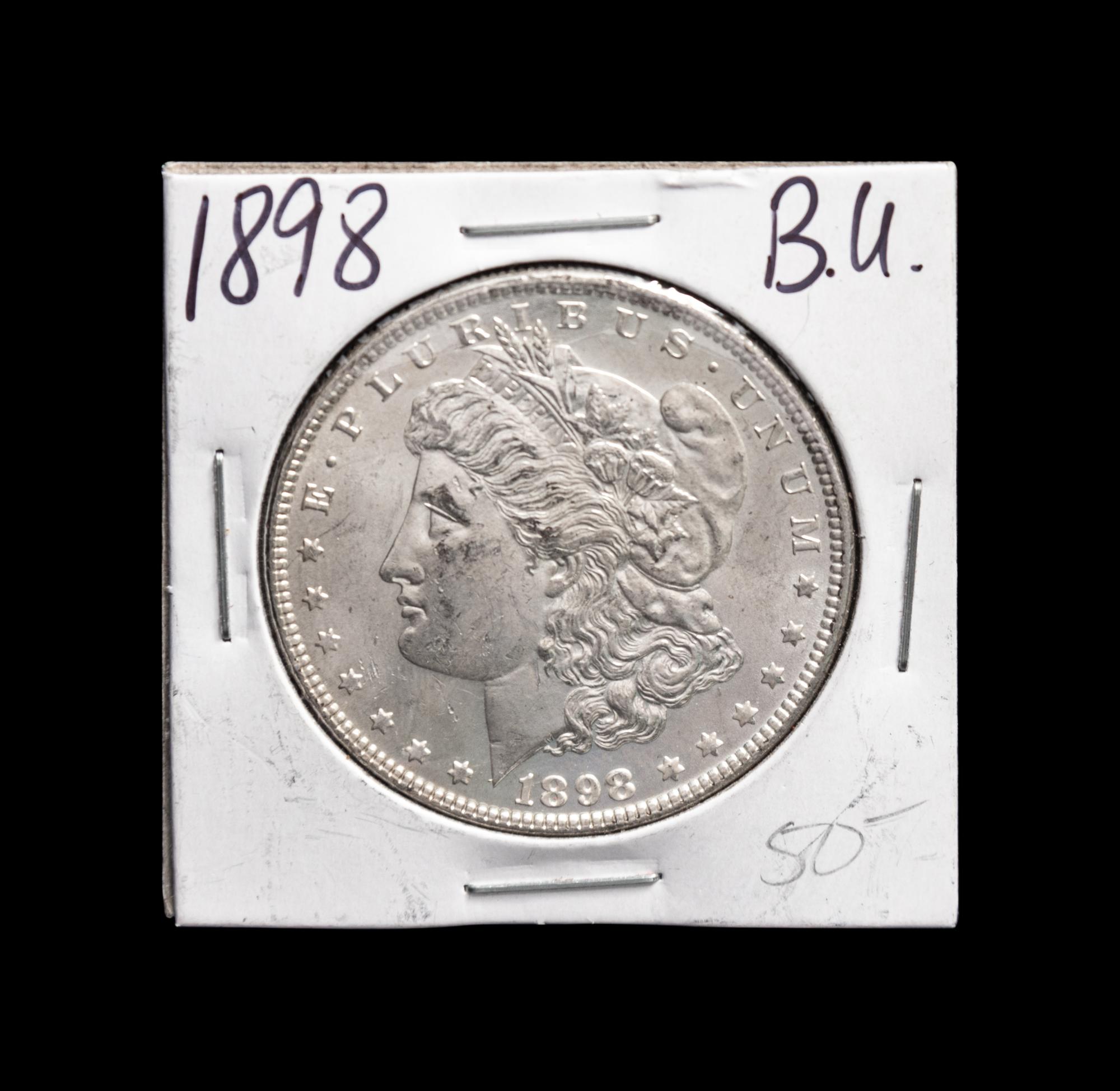 An 1898 Morgan $1 Coin