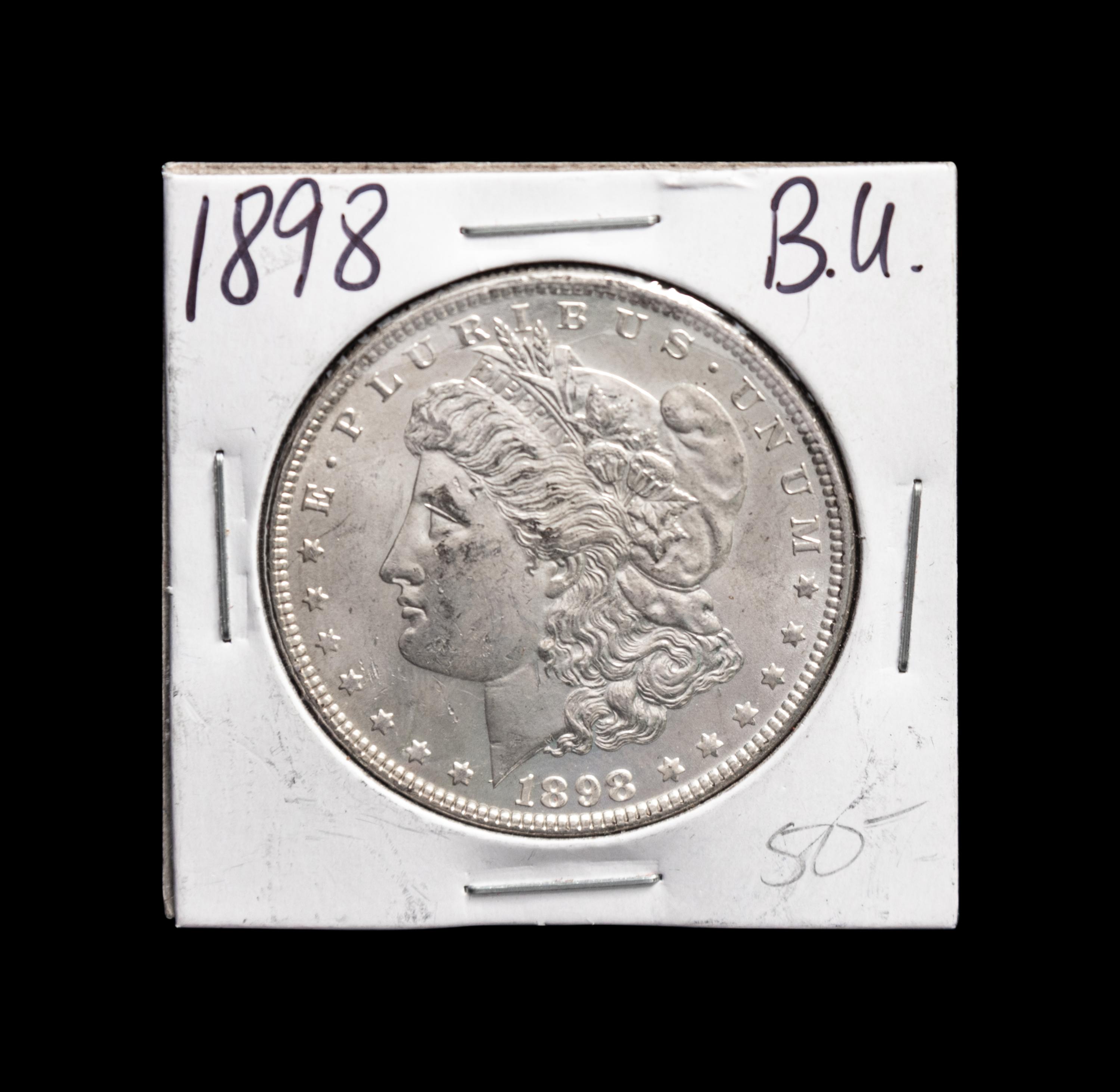 An 1898 Morgan $1 Coin