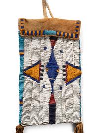 Ute Beaded Hide Mirror Bag