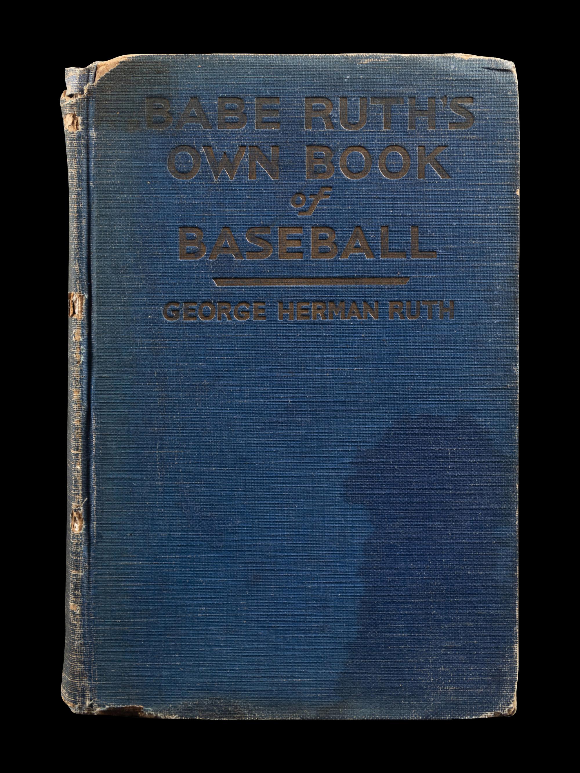 1928 Babe Ruth's Own Book of Baseball