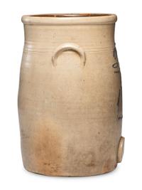 A P.H. Smith and Sons Eight-Gallon Stoneware Cooler