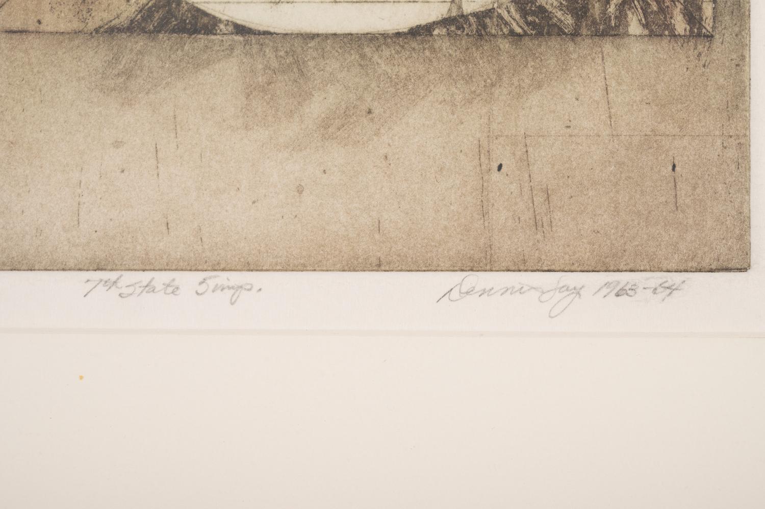 A Group of Four Works on Paper by 20th Century American Artists