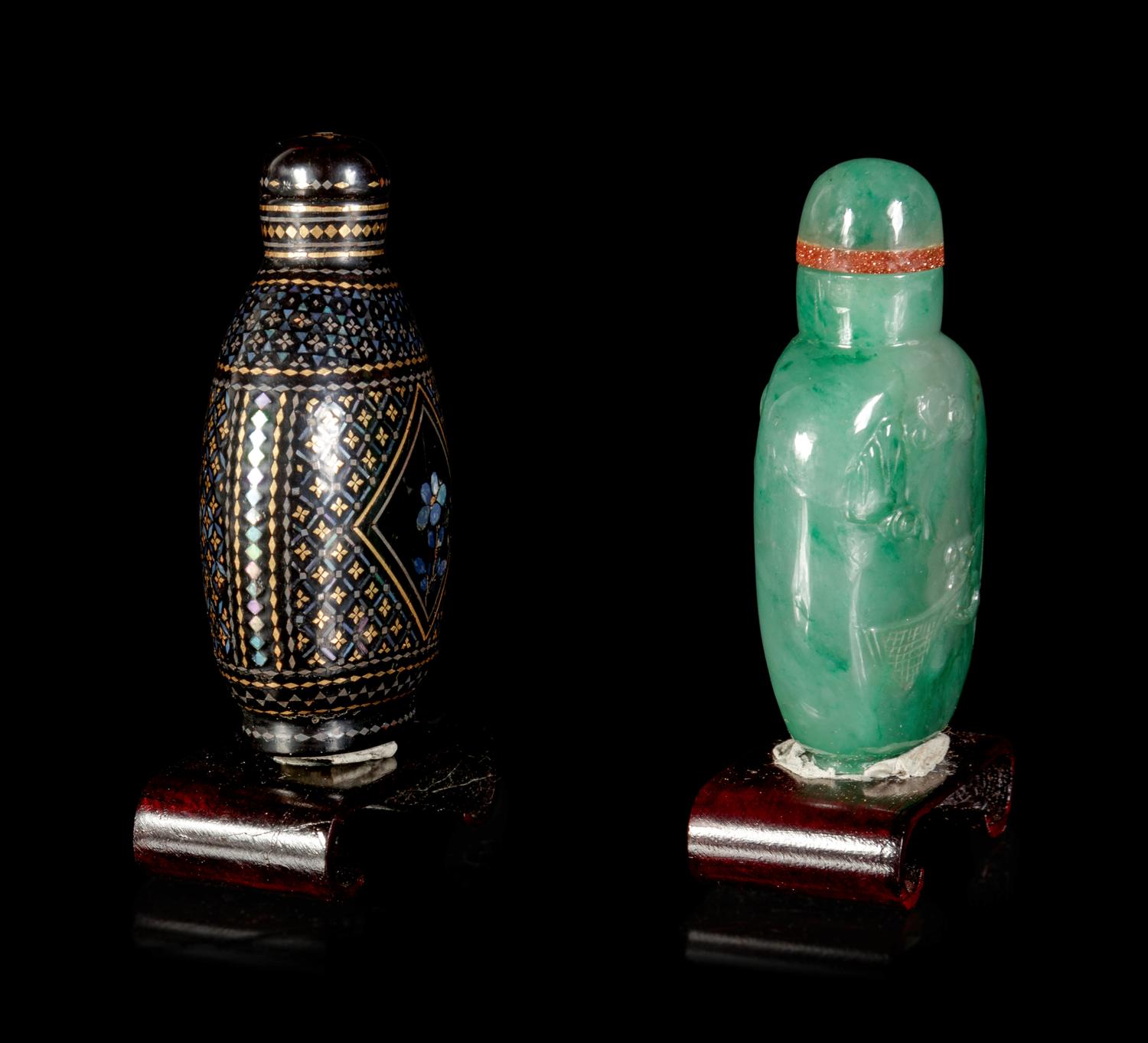 Two Chinese Snuff Bottles