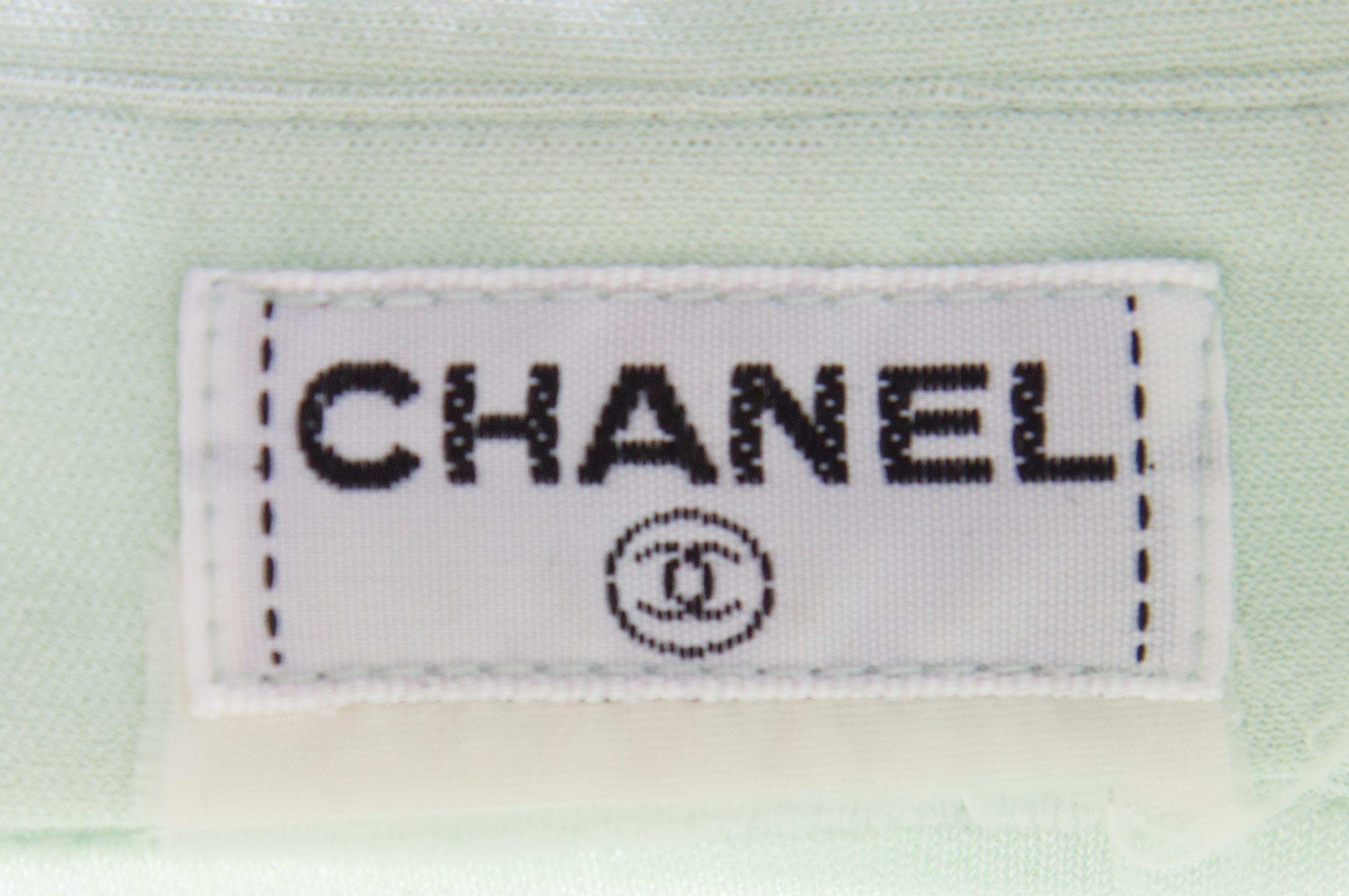 A Pair of Chanel Silk Blouses,