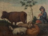 Continental Artist Unknown, (Late 18th/Early 19th Century), A Pair of Bucolic Landscapes