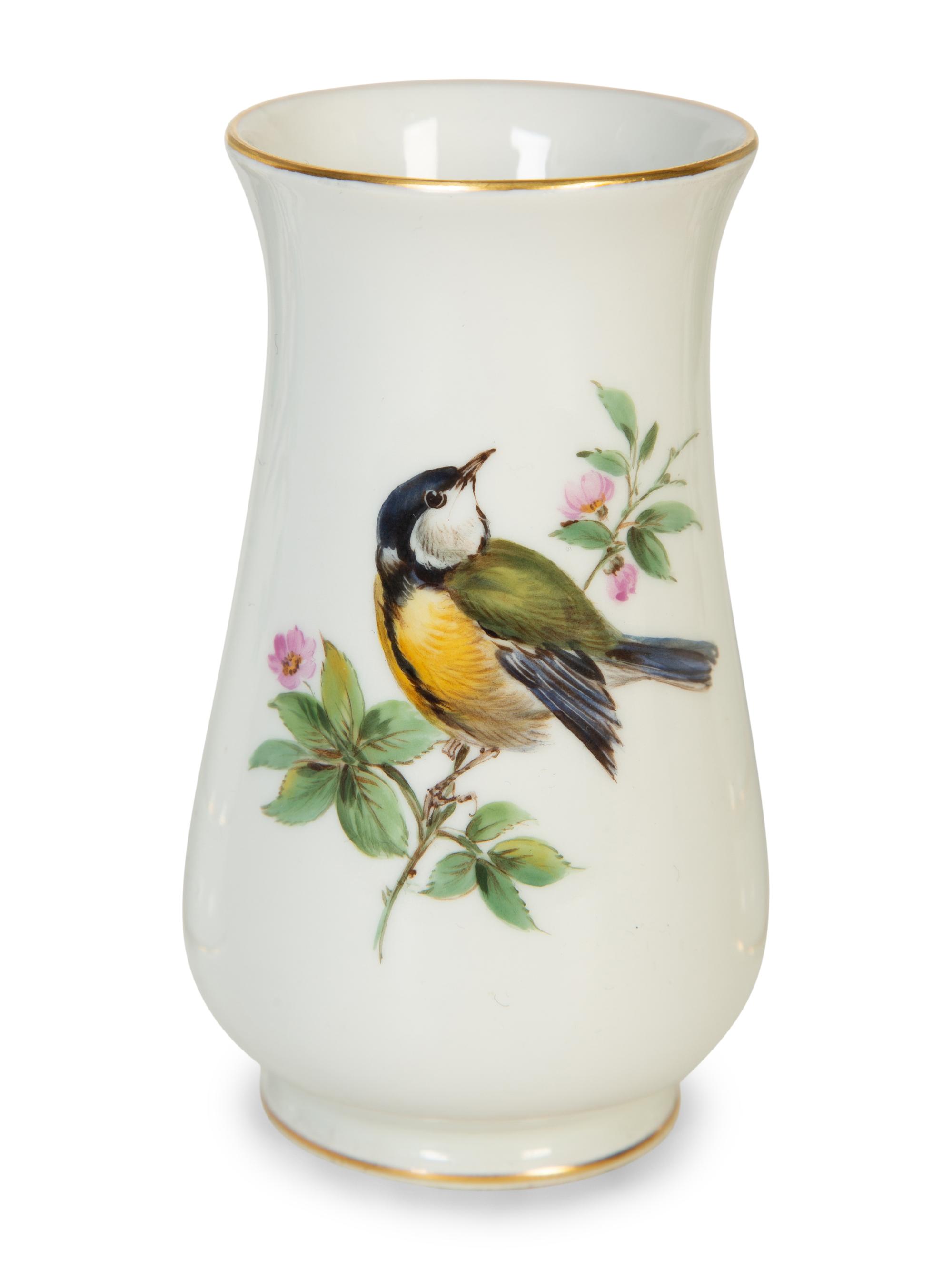 Three Meissen Porcelain Vases