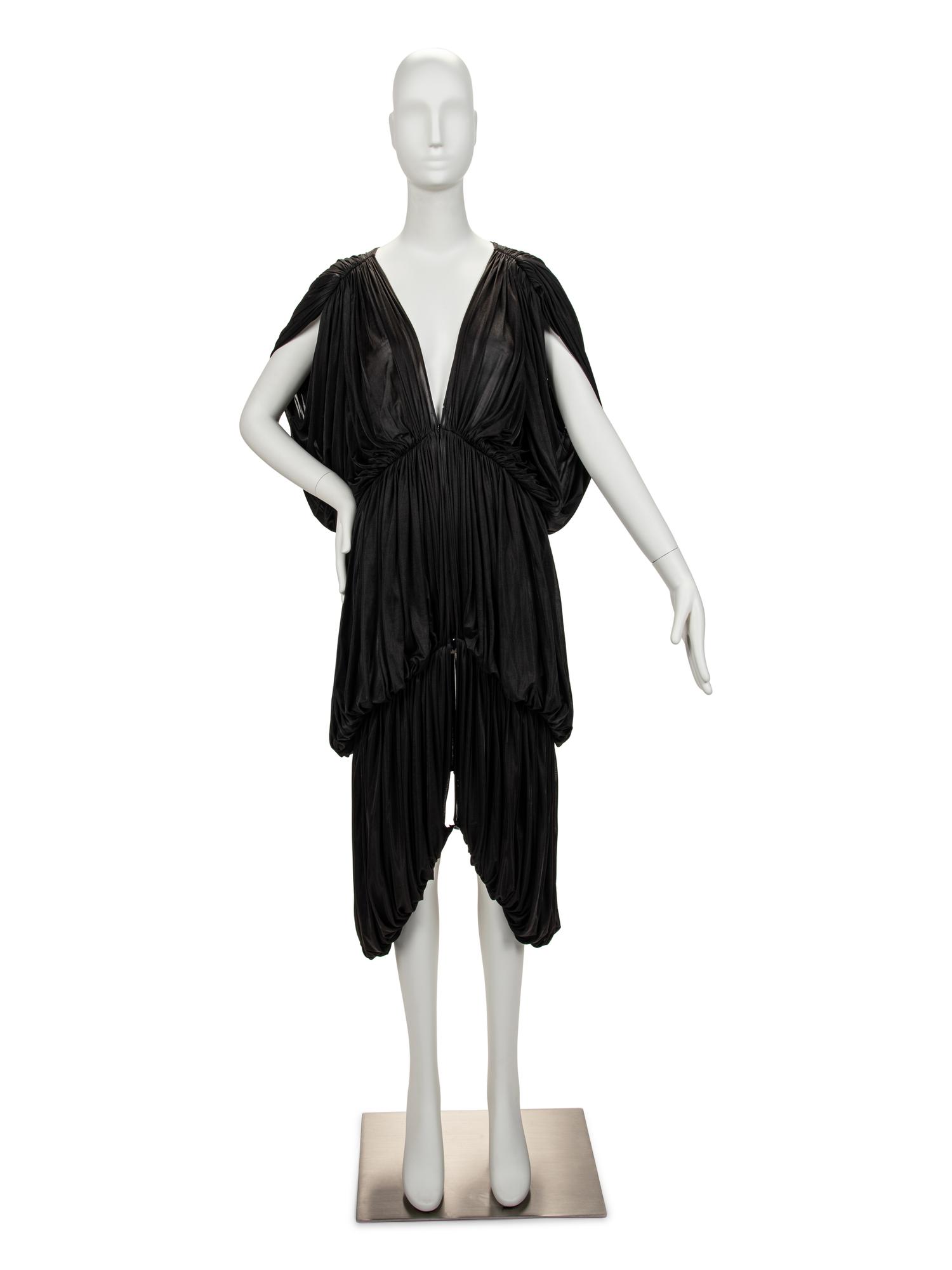Two Designer Items: One Norma Kamali Jacket, 1978, One Claude Montana Ensemble, 1990s