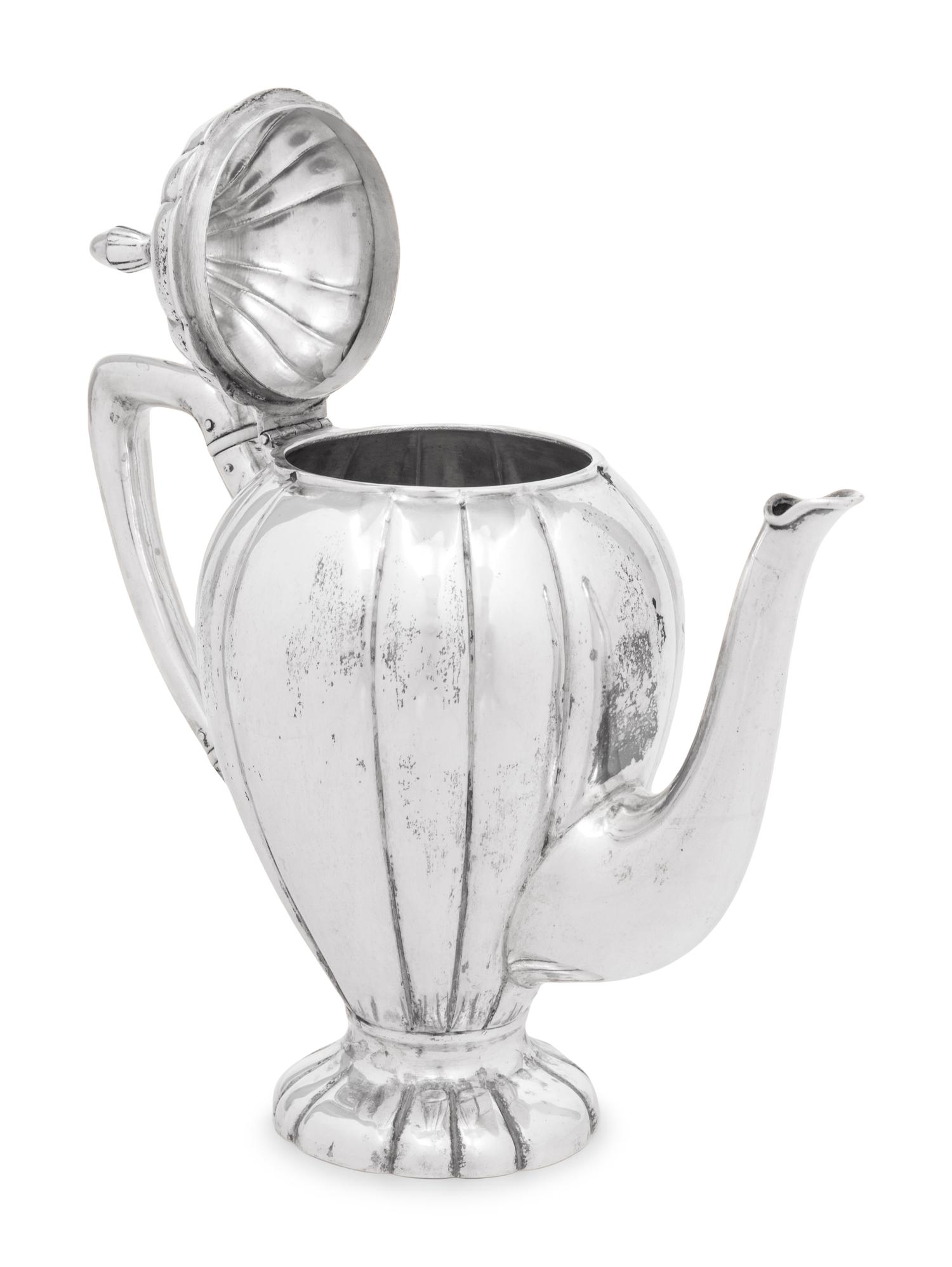 A German Silver Tea and Coffee Service
