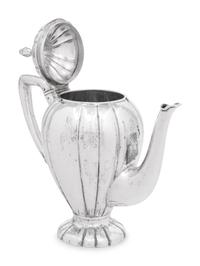 A German Silver Tea and Coffee Service