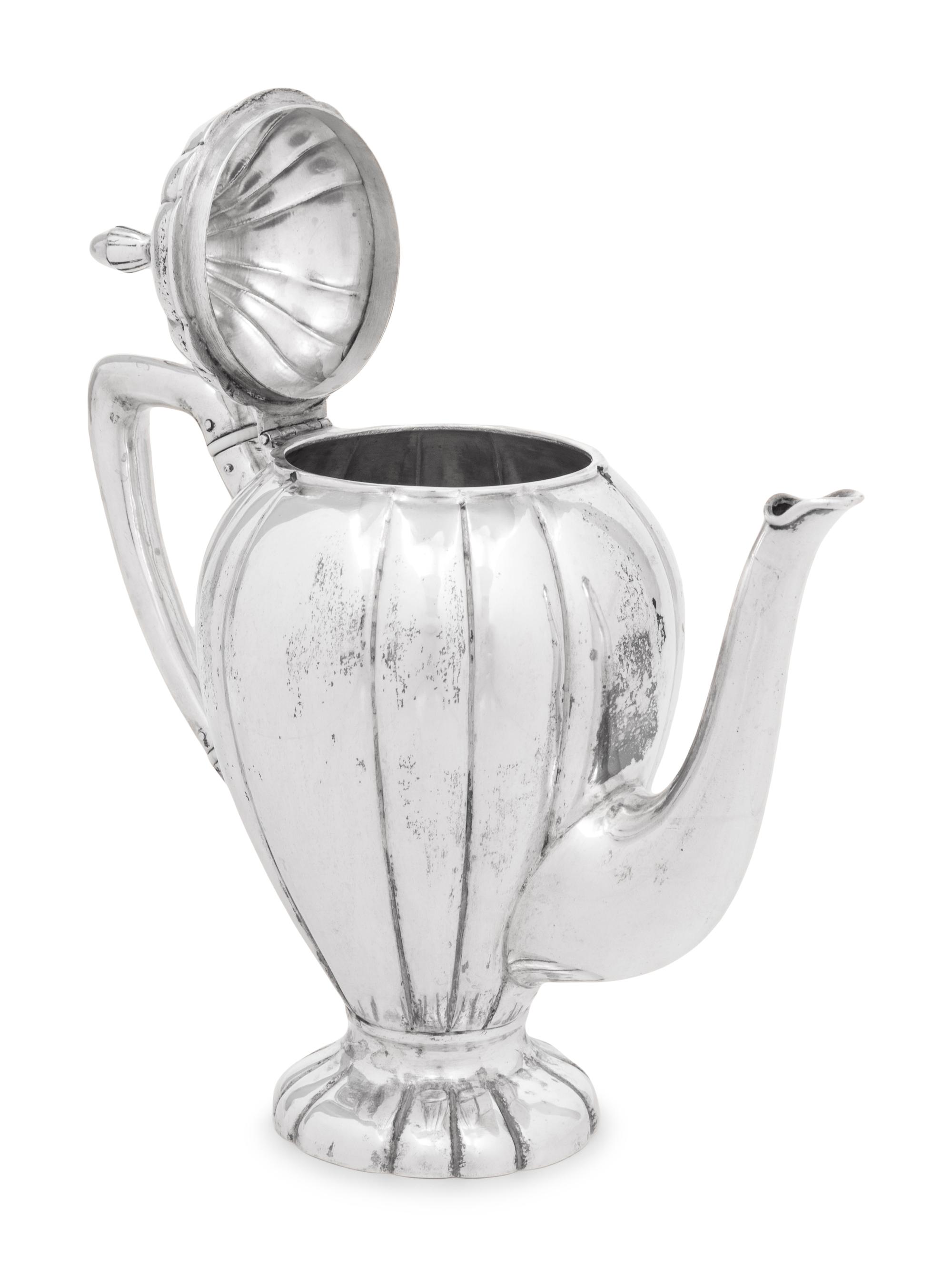 A German Silver Tea and Coffee Service