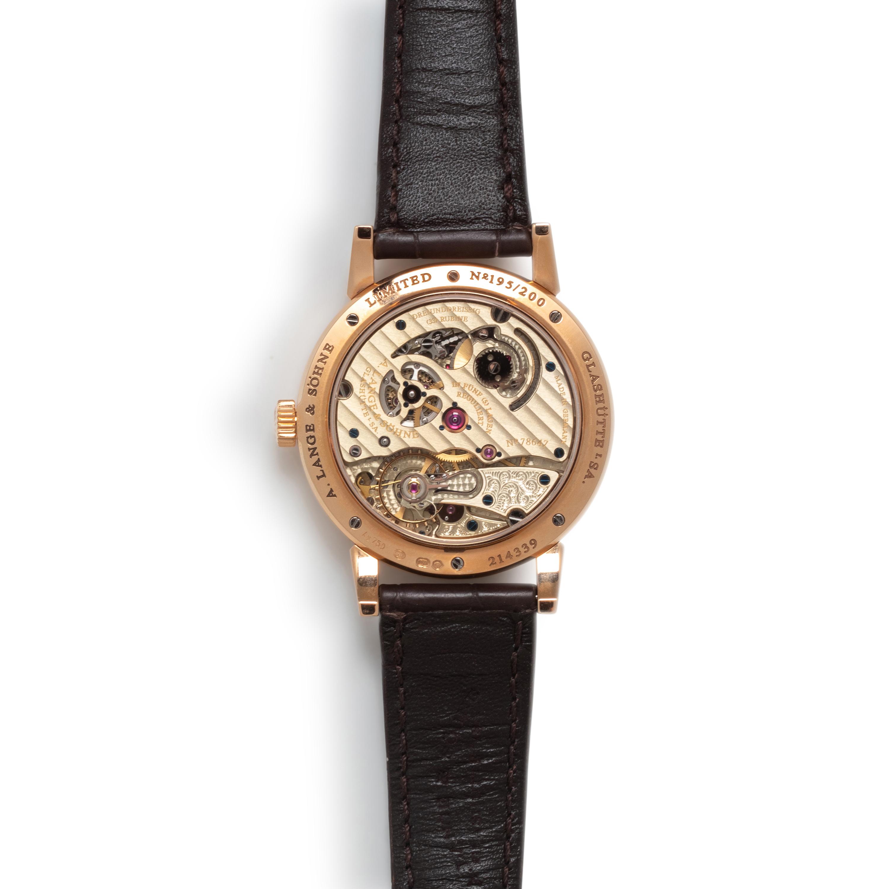 A. LANGE & SÖHNE, REF. 260.032 18K ROSE GOLD 'RICHARD LANGE POUR LE MÉRITE' WATCH