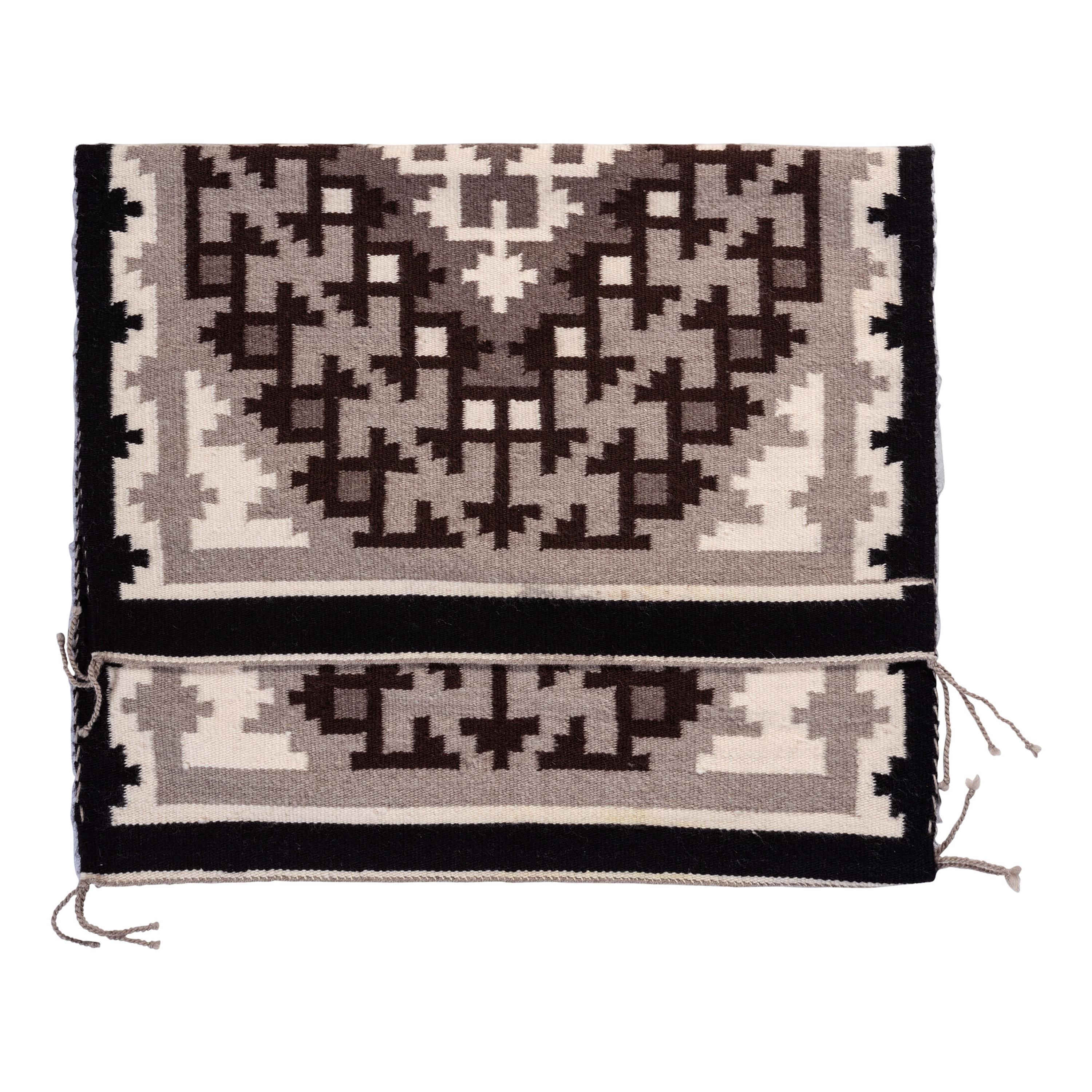 Navajo Two Grey Hills Weaving / Rug
