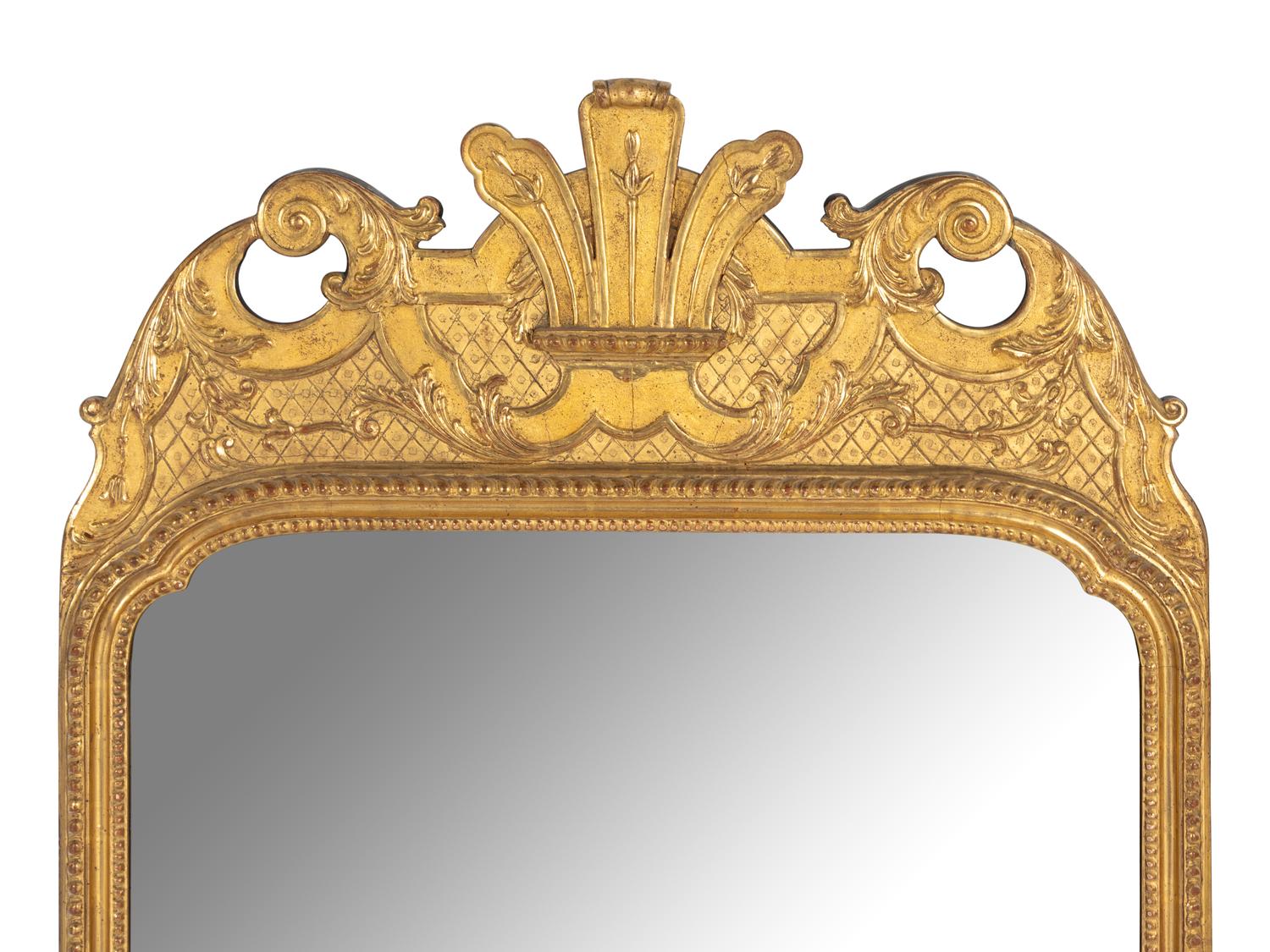 A George I Style Giltwood Girandole Mirror