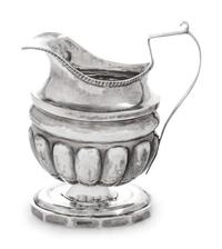 An American Silver Creamer