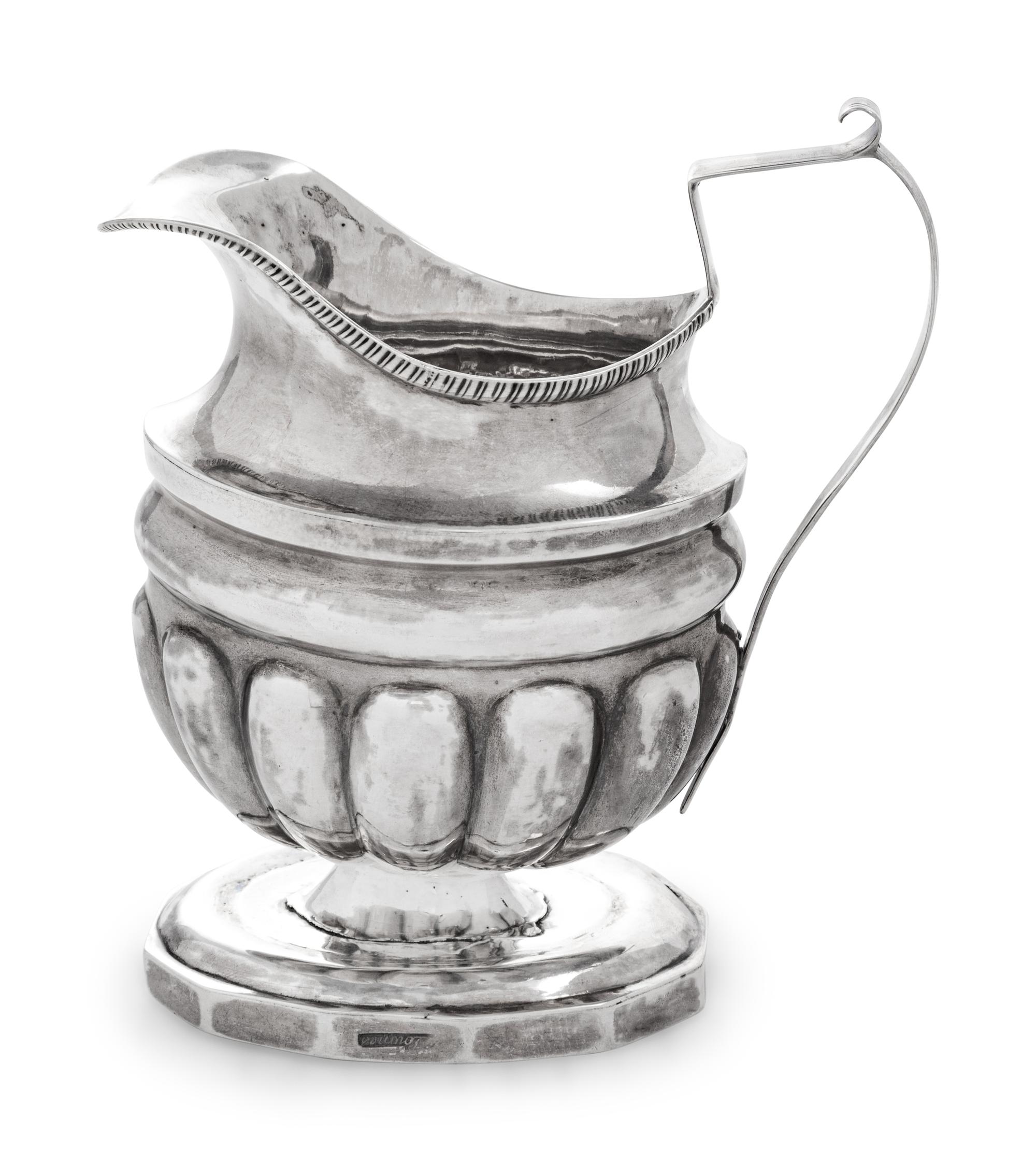 An American Silver Creamer