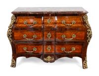 A Regence Style Gilt-Bronze-Mounted Kingwood and Tulipwood Commode — 19TH CENTURY