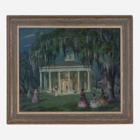 Clarence Millet (American, 1897-1959) Devereaux Plantation - Summer Night