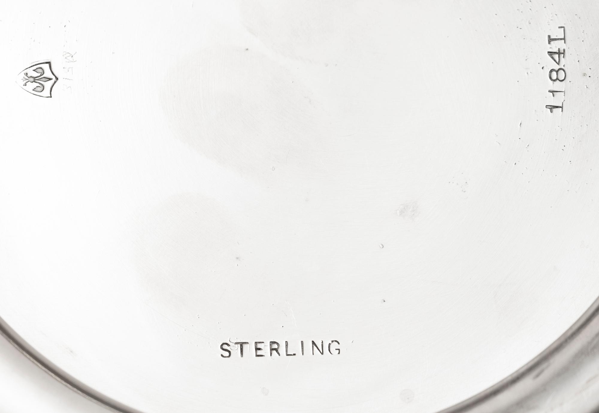 An American Silver Center Bowl