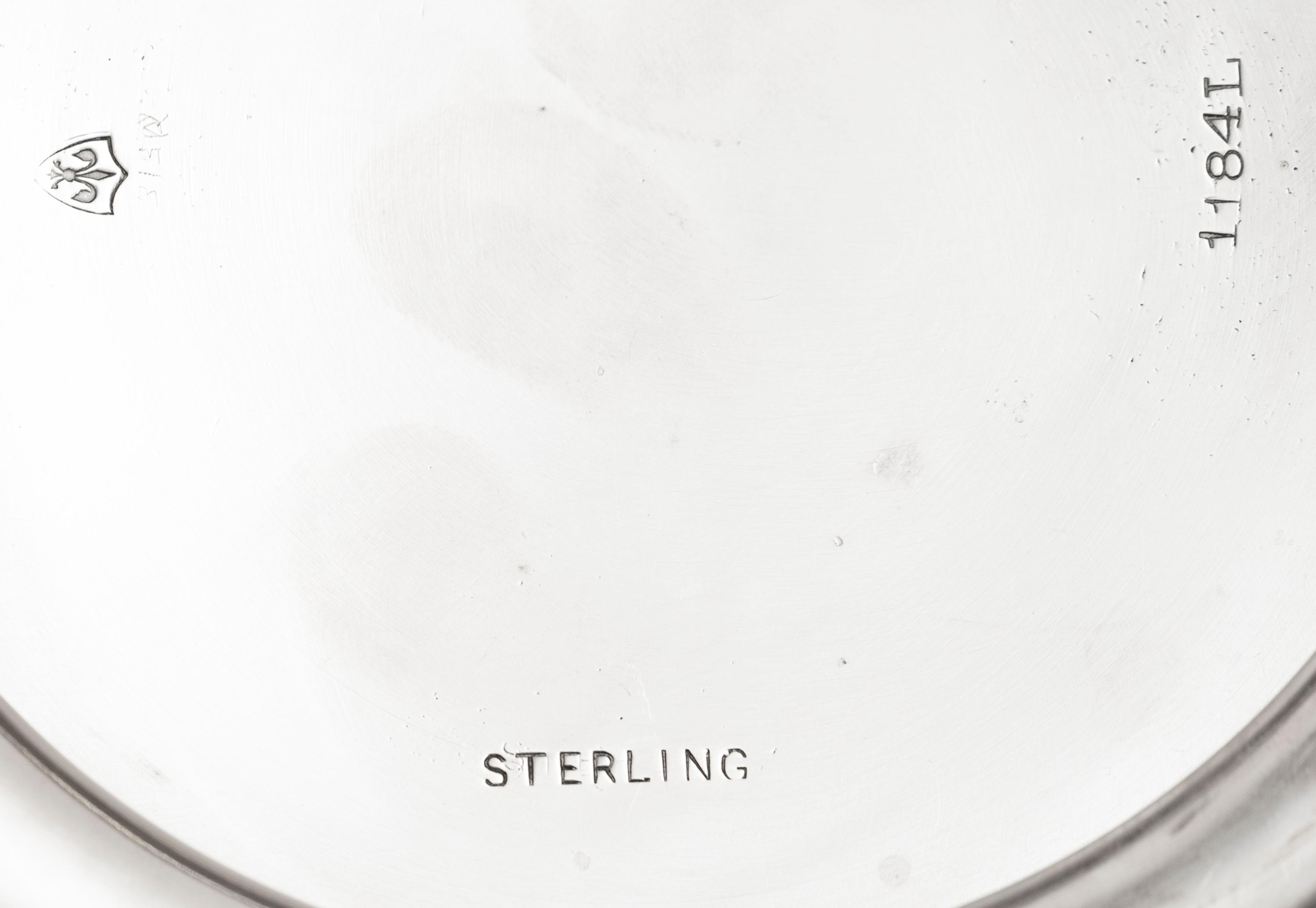 An American Silver Center Bowl