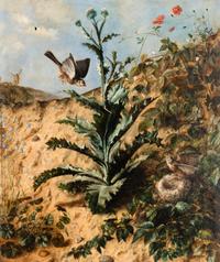 Eugène Fromentin (French, 1820-1876) — Signs of Spring (a pair)