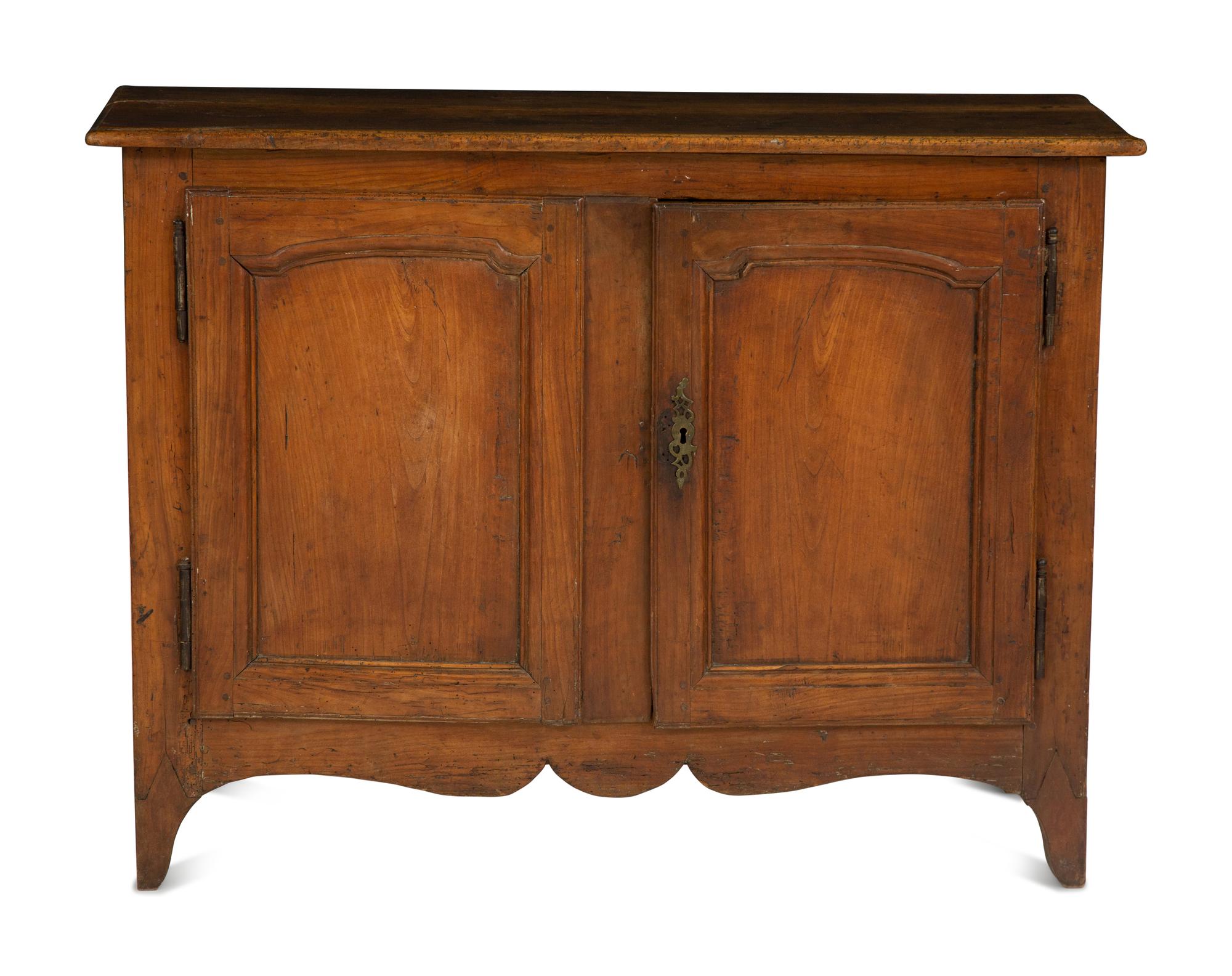 A French Provincial Walnut Side Sideboard