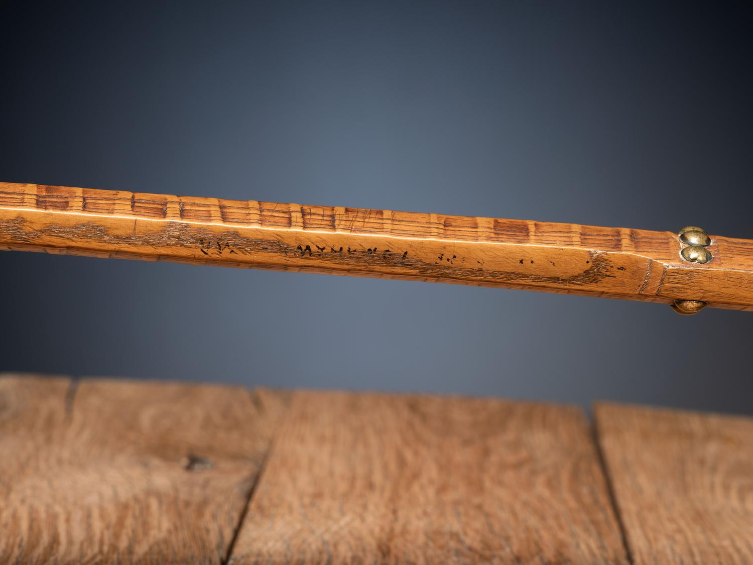 Northern Plains Pipe Tomahawk, with Horse Track Decorations