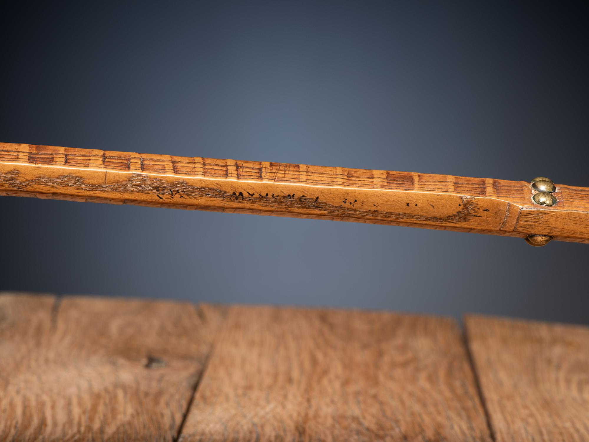 Northern Plains Pipe Tomahawk, with Horse Track Decorations