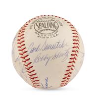 A 1962 St. Louis Cardinals Team Signed Autograph Baseball (Beckett Authentication Services)