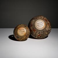 Rondina Huma (Hopi, b. 1947) — Polychrome Pottery Jars
