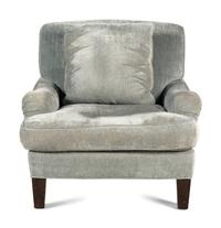 A Lounge Chair together with an Ottoman