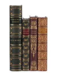 [FORE-EDGE PAINTINGS]. A group of 4 mid-to-late-19th-century works, comprising: