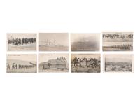 [MEXICAN REVOLUTION]. A group of stereoviews and postcards featuring Pancho Villa and other subjects.
