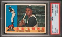 A 1960 Topps Roberto Clemente Baseball CardNo. 326 (PSA 4 VG-EX) from The Collection of David Eisenhower