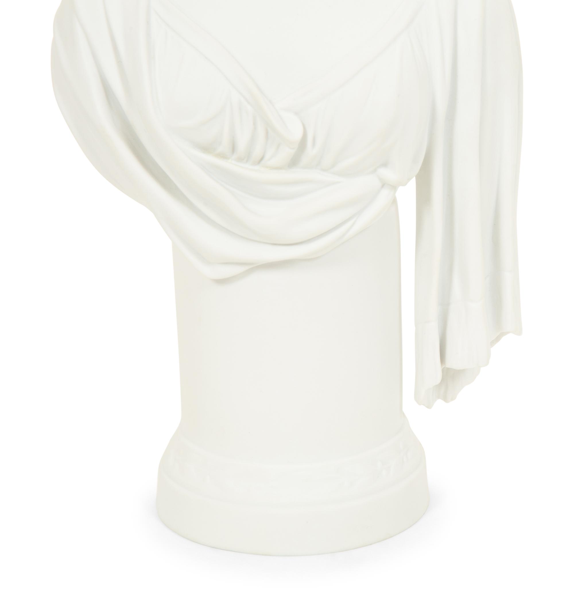 A Berlin (K.P.M.) Bisque Porcelain Bust