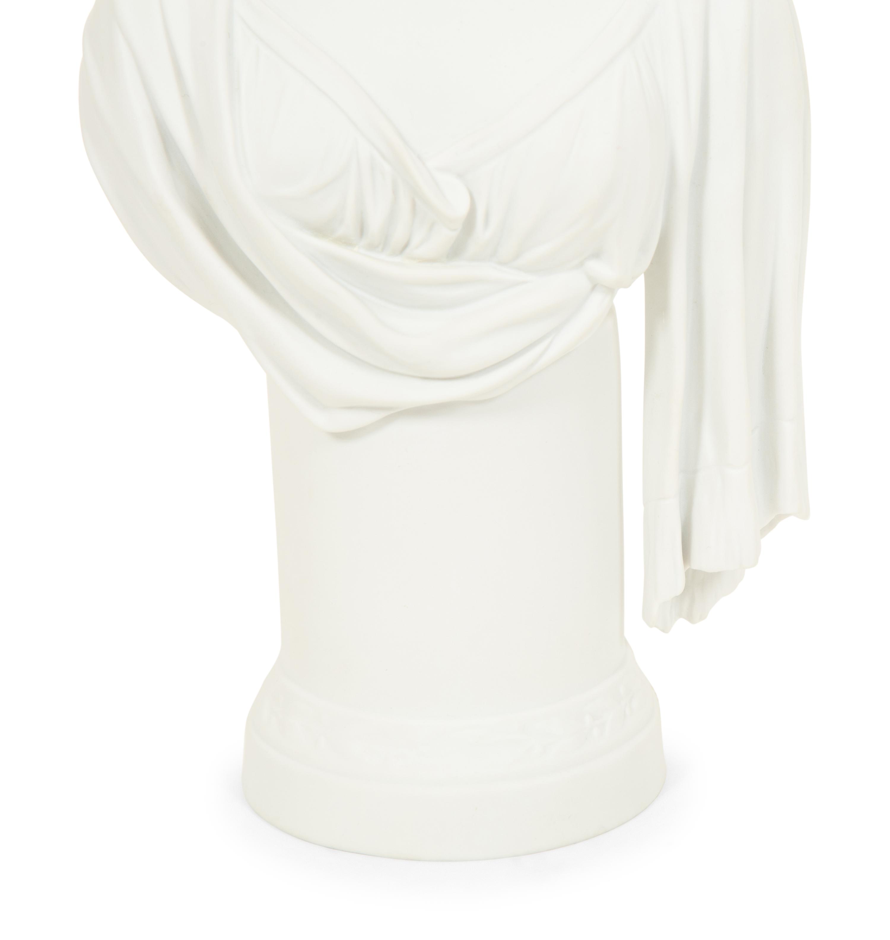 A Berlin (K.P.M.) Bisque Porcelain Bust