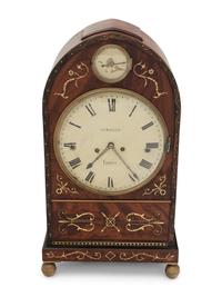 An English Mahogany Bracket Clock