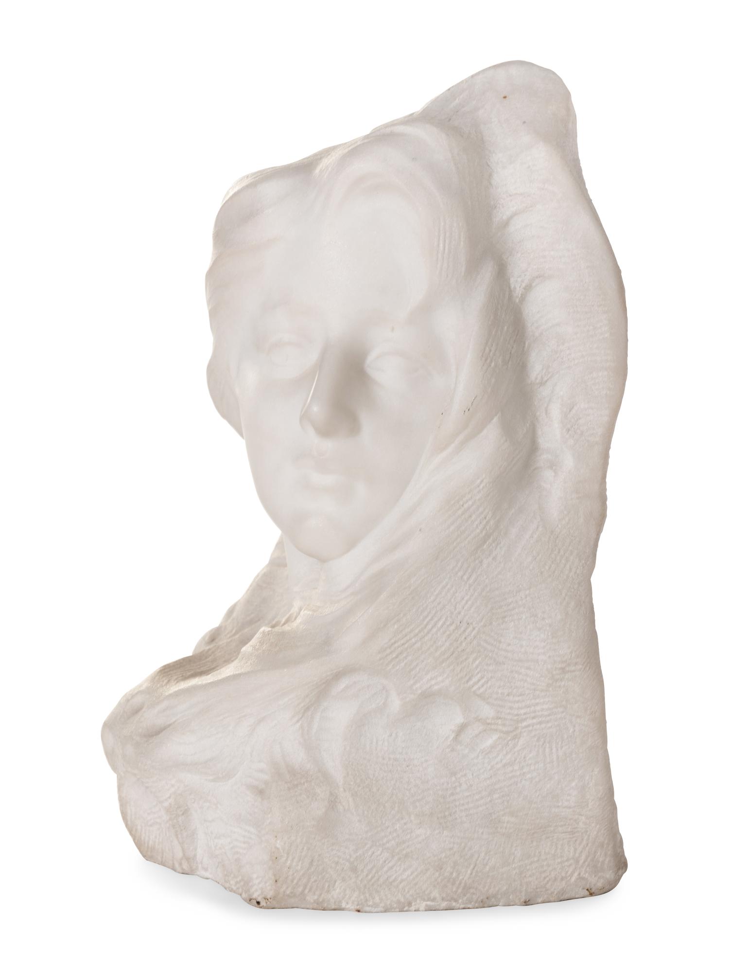 A Continental Marble Bust