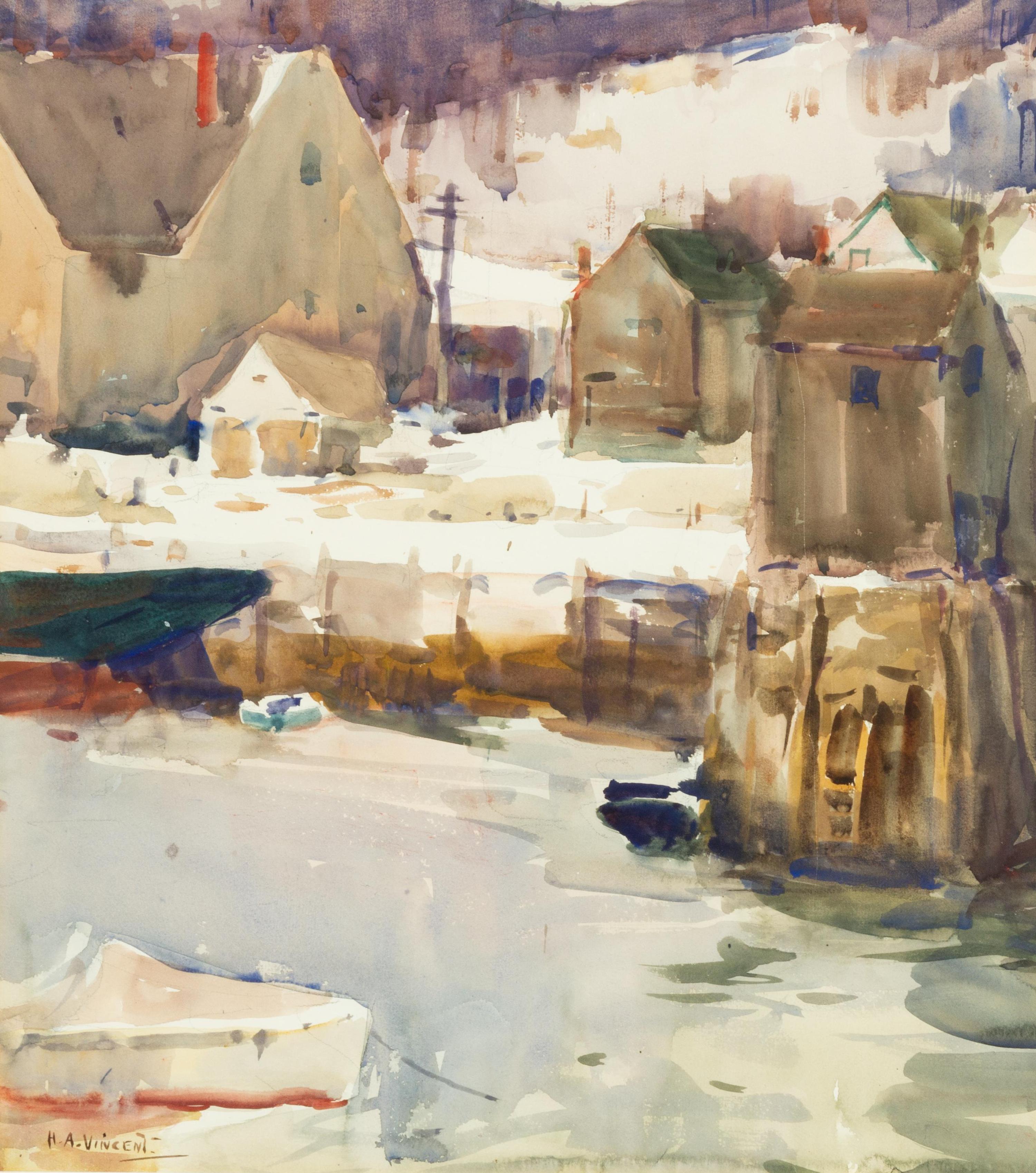 Untitled Harbor Scene