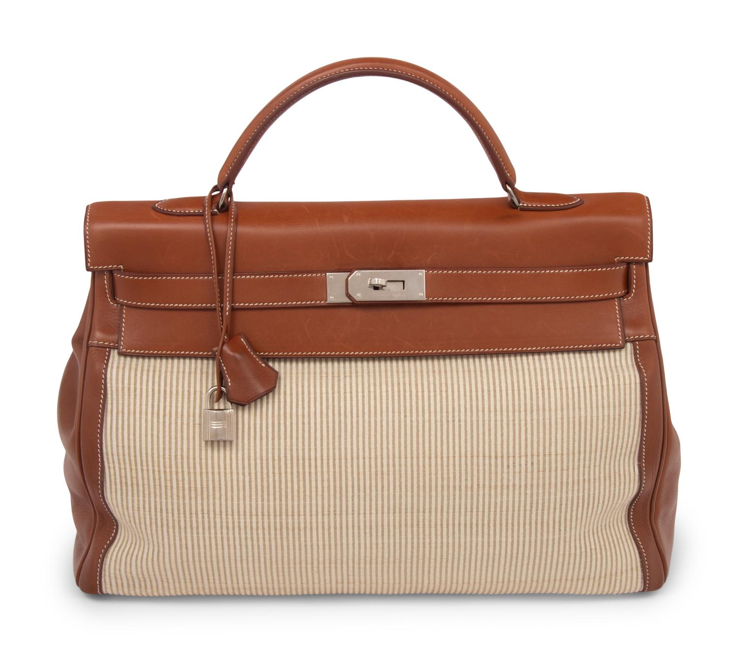 Hermès Kelly 40 in Crinoline and Barenia
