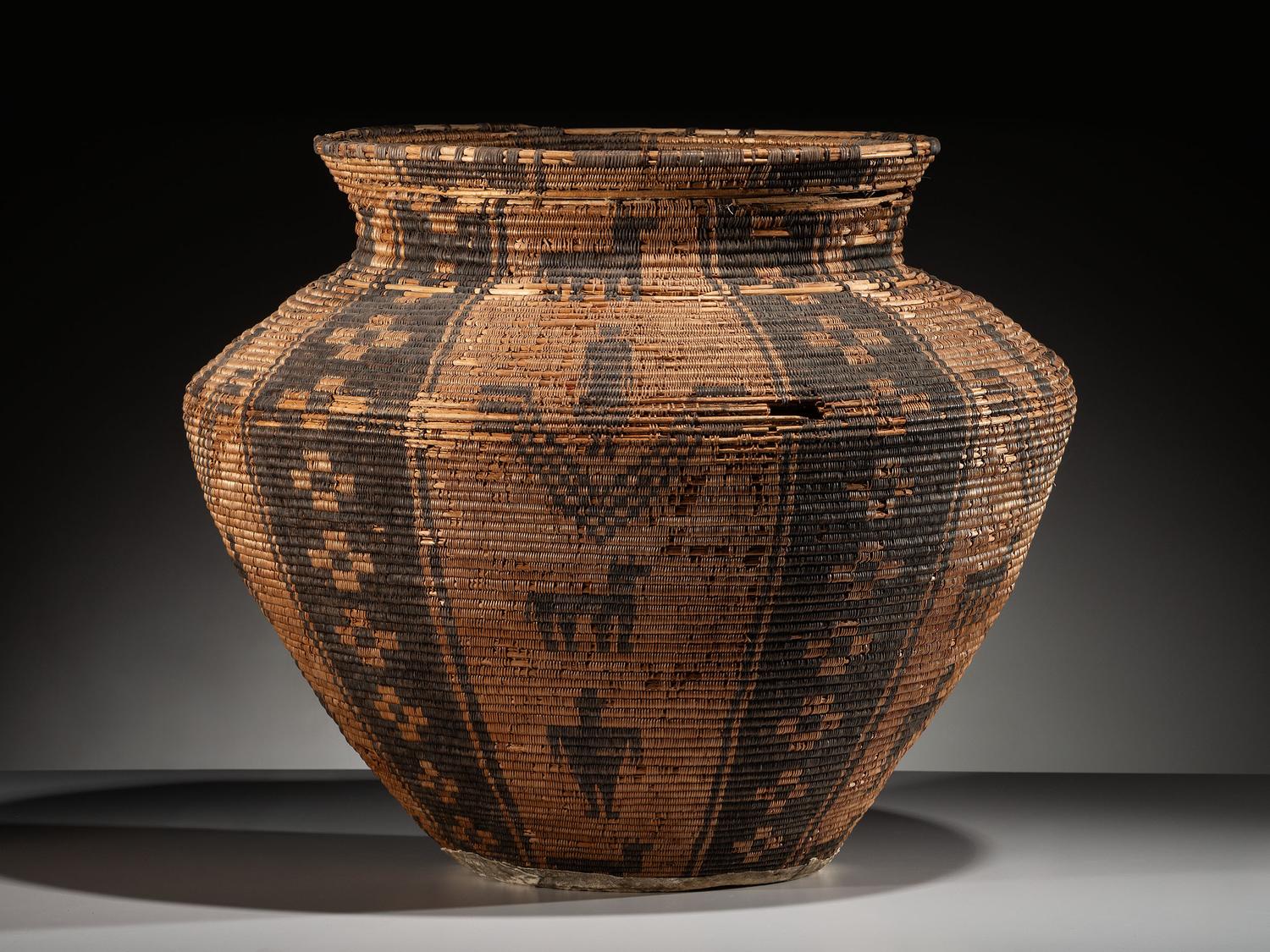 Yavapai Apache Figural Olla